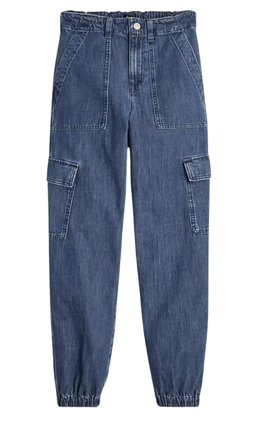 Lightweight Drapey Cargo Jean